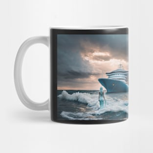 Goddess and the Cruise Ship Mug